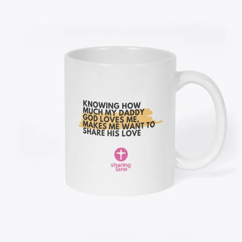 Daddy God Mug (Right Handed)