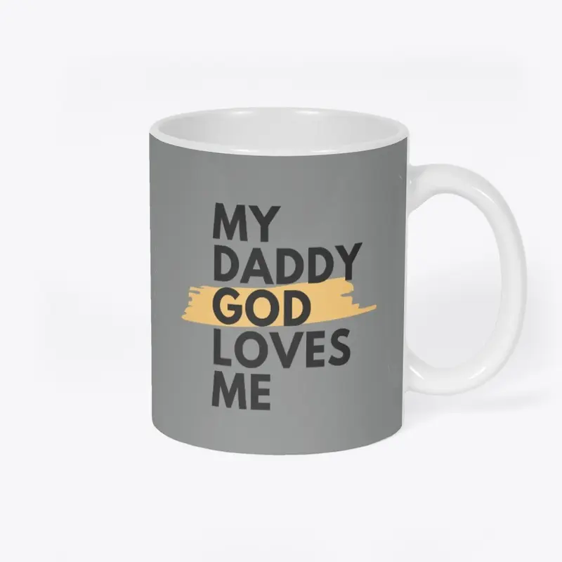 Daddy God Mug (Left Handed)